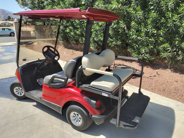 GolfCart Yamaha 4 seat 48 volt new batteries - - by for sale in Palm Desert , CA – photo 2