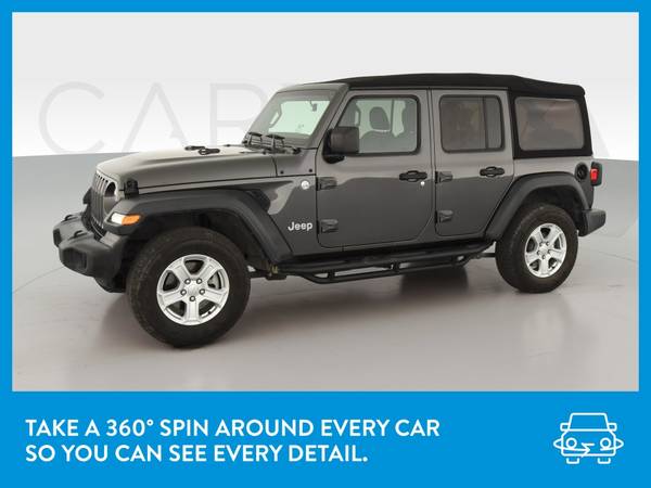 2018 Jeep Wrangler Unlimited All New Sport S Sport Utility 4D suv for sale in Decatur, IL – photo 3