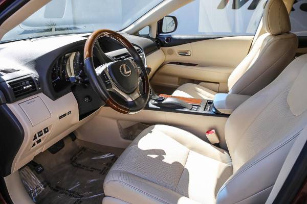 2013 Lexus RX 350 4x4 With Navigation and Premium Pkgs suv Claret for sale in Sacramento, NV – photo 15