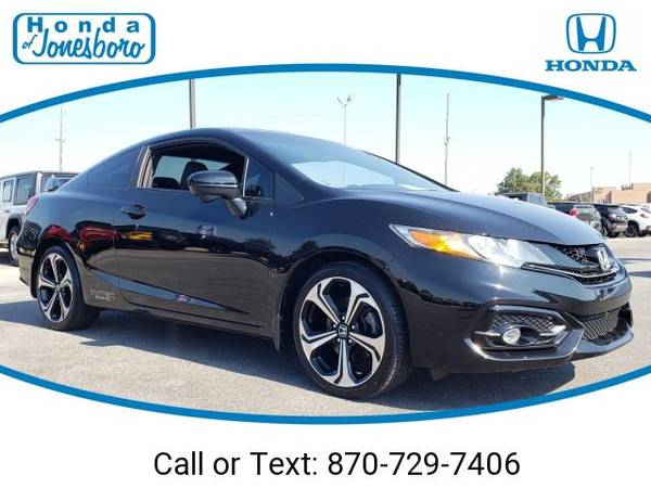 2015 Honda Civic Si coupe Black for sale in Jonesboro, AR