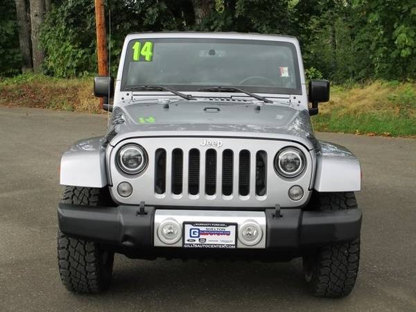 2014 Jeep Wrangler 4x4 4WD Unlimited Sahara SUV WARRANTY FOREVER -... for sale in Shelton, WA – photo 3