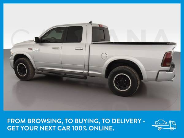 2014 Ram 1500 Quad Cab Laramie Pickup 4D 6 1/3 ft pickup Silver for sale in Chattanooga, TN – photo 5