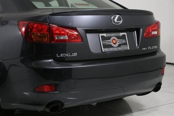2008 Lexus IS IS 250 AWD 6-Speed Sequential - cars & trucks - by... for sale in NOBLESVILLE, IN – photo 20