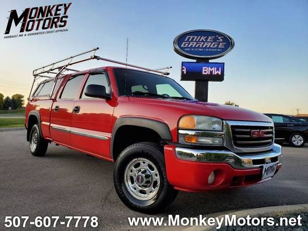 2003 GMC Sierra 1500HD 4dr Crew Cab 4WD // LOW MILES // ONE OWNER for sale in Faribault, MN