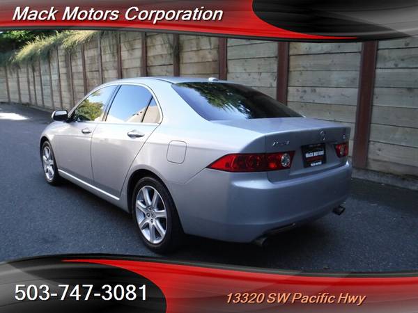2005 Acura TSX **Rare** 6-SPEED Manual Leather Moon Roof 27MPG for sale in Tigard, OR – photo 9