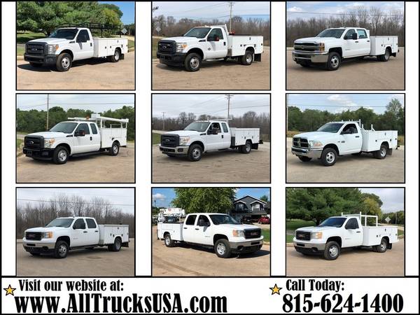 1/2 - 1 Ton Service Utility Trucks & Ford Chevy Dodge GMC WORK TRUCK... for sale in South Bend, IN