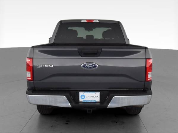2017 Ford F150 Super Cab XLT Pickup 4D 6 1/2 ft pickup Gray -... for sale in Topeka, KS – photo 9