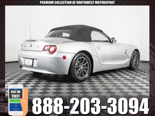 2005 BMW Z4 Roadster RWD - - by dealer - vehicle for sale in PUYALLUP, WA – photo 5