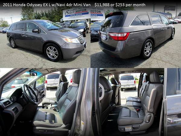 2012 Honda Odyssey EX L w/NaviMini Van FOR ONLY 284/mo! - cars & for sale in Lynnwood, WA – photo 22