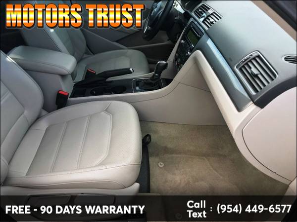 2014 Volkswagen Passat 4dr Sdn 1.8T Auto S 90 Days Car Warranty for sale in Miami, FL – photo 24