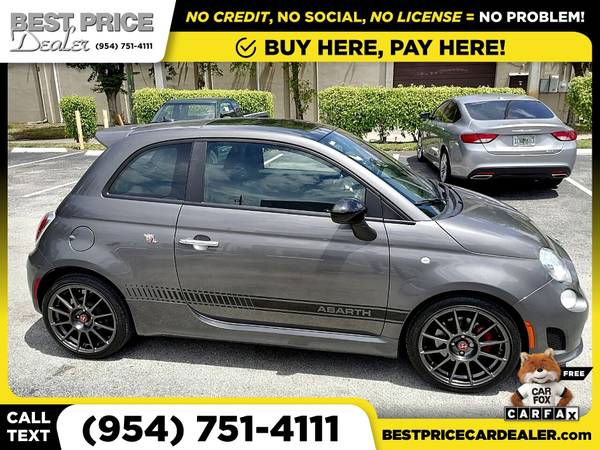 2013 Fiat 500 Abarth 2dr 2 dr 2-dr Hatchback for only 180/mo! for sale in HALLANDALE BEACH, FL – photo 11
