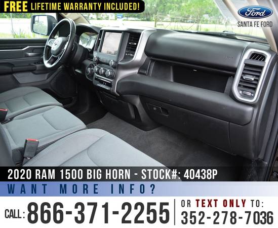 2020 RAM 1500 BIG HORN 4WD Camera, Cruise, Homelink - cars & for sale in Alachua, FL – photo 17
