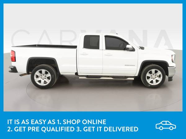 2016 GMC Sierra 1500 Double Cab SLE Pickup 4D 6 1/2 ft pickup White for sale in Chicago, IL – photo 10