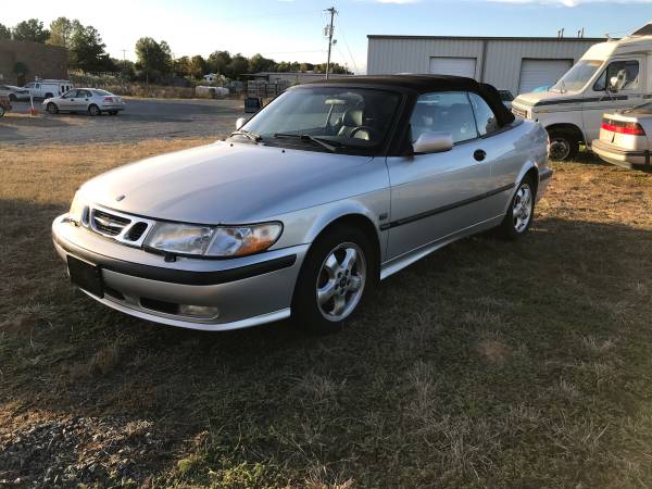2001 Saab 9-3 convertible for sale in Matthews, NC