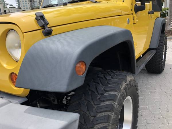 2008 *Jeep* *Wrangler* *4WD 2dr X* Detonator Yellow for sale in Fort Lauderdale, FL – photo 15