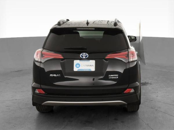 2017 Toyota RAV4 Hybrid Limited Sport Utility 4D suv Black - FINANCE... for sale in Arlington, District Of Columbia – photo 9