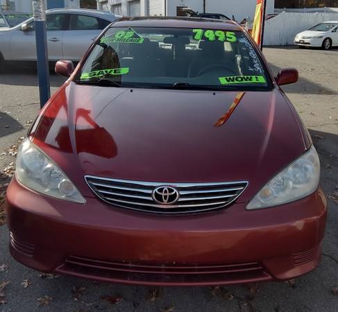 Reduced 2005 Toyota Camry LE Very Low Miles 79K miles 6 cyl Gas for sale in Weymouth, MA – photo 2