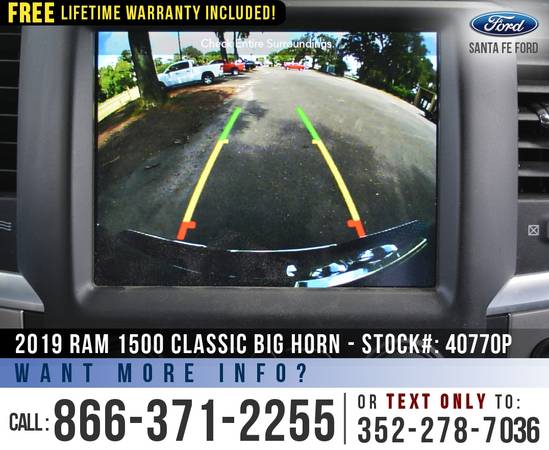 2019 RAM 1500 CLASSIC BIG HORN *** Cruise Control, Bedliner *** -... for sale in Alachua, FL – photo 13