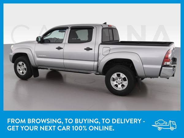 2015 Toyota Tacoma Double Cab PreRunner Pickup 4D 5 ft pickup Silver for sale in irving, TX – photo 5