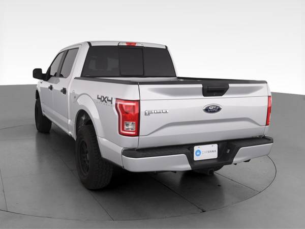 2016 Ford F150 SuperCrew Cab XL Pickup 4D 5 1/2 ft pickup Silver for sale in Opelousas , LA – photo 8