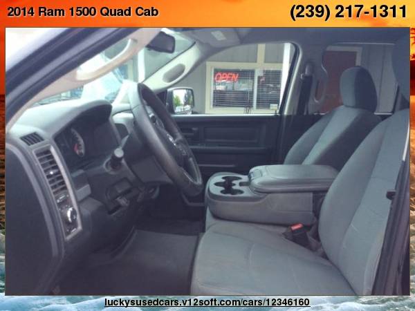 2014 Ram 1500 Quad Cab Express Pickup 4D 6 1/3 ft Lucky's SW Premier... for sale in North Fort Myers, FL – photo 9