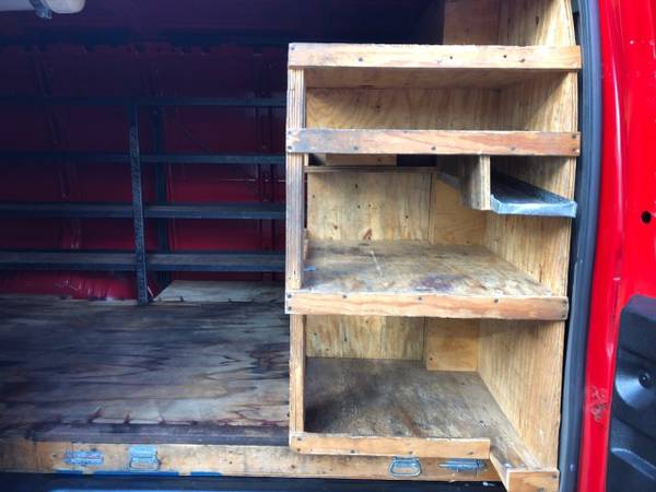 GMC Savana Cargo 3500 Utility Work Cargo Racks Bins Used Chevy Vans for sale in eastern NC, NC – photo 15