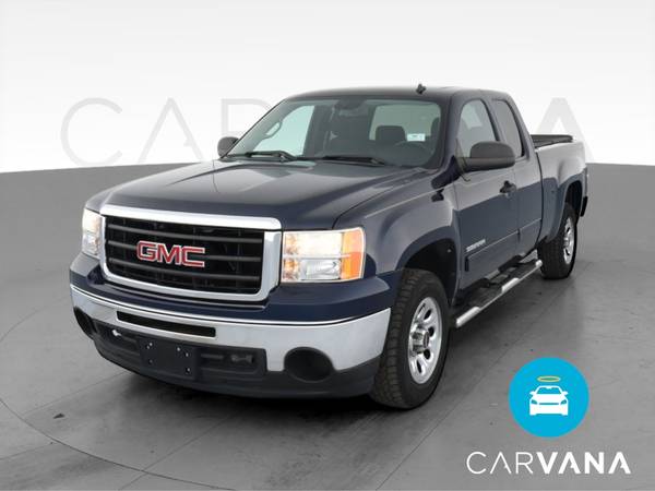 2010 GMC Sierra 1500 Extended Cab SLE Pickup 4D 6 1/2 ft pickup Blue... for sale in Arlington, District Of Columbia