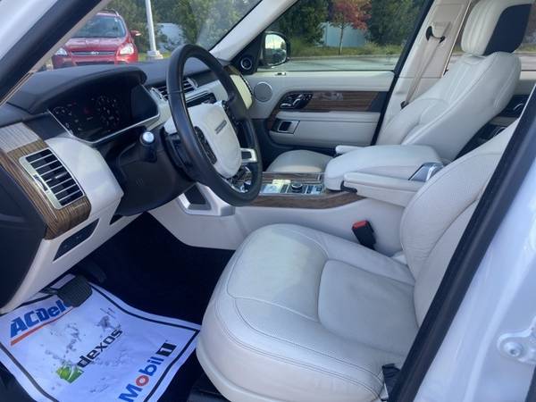 2019 Land Rover Range Rover 3.0L V6 Supercharged HSE suv White -... for sale in Swansboro, NC – photo 21