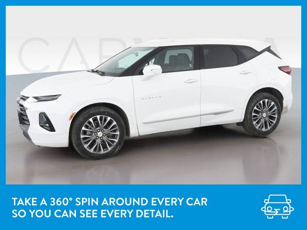 2019 Chevy Chevrolet Blazer Premier Sport Utility 4D suv White for sale in Atlanta, GA – photo 3