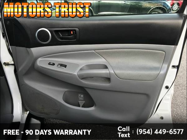 2010 Toyota Tacoma 4WD DoubleCab V6 Auto 90 Days Car Warranty for sale in Miami, FL – photo 22