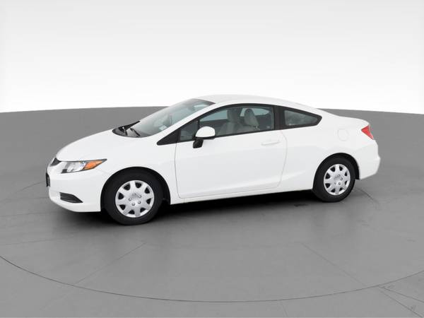 2012 Honda Civic LX Coupe 2D coupe White - FINANCE ONLINE - cars &... for sale in NEWARK, NY – photo 4