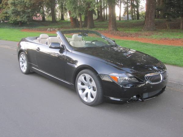 2005 BMW 6 Series 645Ci 2dr Convertible - - by dealer for sale in Portland, OR – photo 3