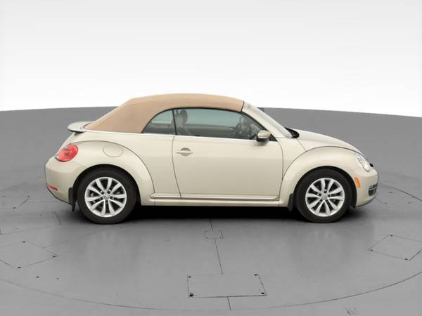 2014 VW Volkswagen Beetle TDI Convertible 2D Convertible Beige - -... for sale in Roanoke, VA – photo 13