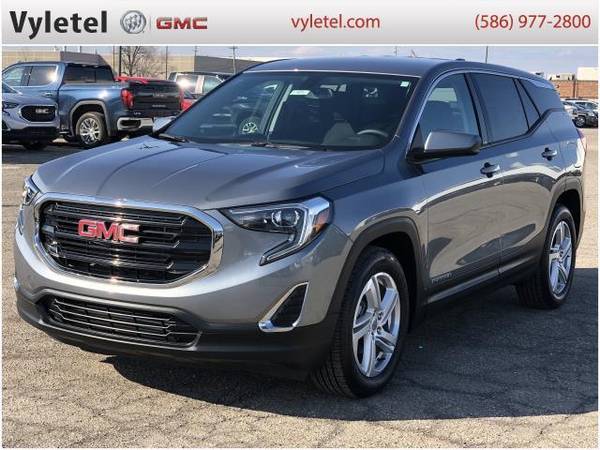 2019 GMC Terrain SUV FWD 4dr SLE - GMC Satin Steel Metallic - cars & for sale in Sterling Heights, MI – photo 5