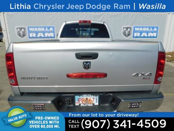 2005 Dodge Ram 3500 4dr Quad Cab 160 5 WB DRW 4WD SLT - cars & for sale in Wasilla, AK – photo 6