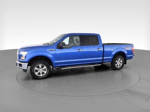 2016 Ford F150 SuperCrew Cab XLT Pickup 4D 6 1/2 ft pickup Blue - -... for sale in Bronx, NY – photo 4