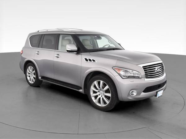 2012 INFINITI QX QX56 Sport Utility 4D suv Silver - FINANCE ONLINE -... for sale in Baltimore, MD – photo 15