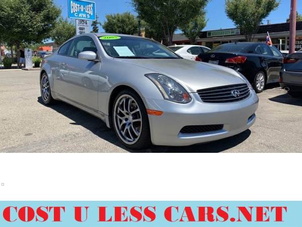 2005 Infiniti G35 Base Rwd 2dr Coupe for sale in Roseville, CA