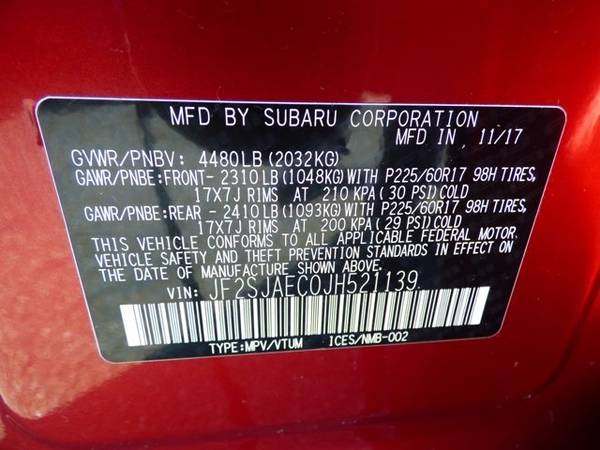 2018 Subaru Forester 2 5i Premium suv Venetian Red Pearl - cars & for sale in Oakland, CA – photo 24
