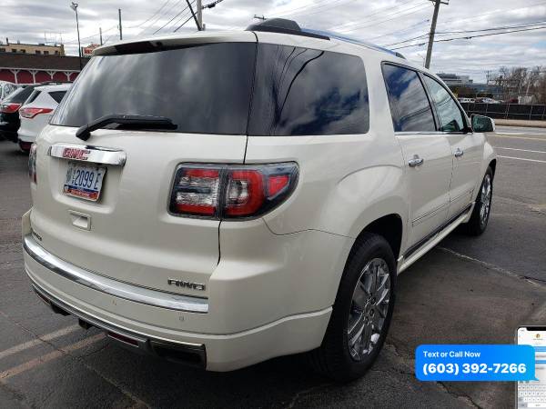 2014 GMC Acadia Denali AWD 4dr SUV - Call/Text - - by for sale in Manchester, VT – photo 5