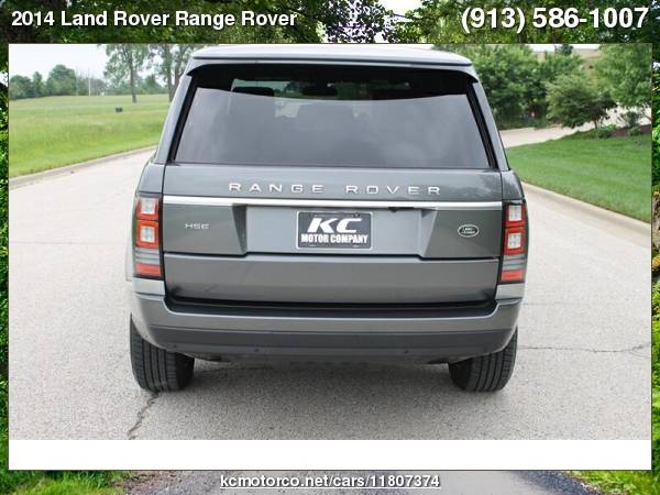 2014 Land Rover Range Rover HSE V6 Supercharged All Vehicles Pre... for sale in Bucyrus, KS – photo 7