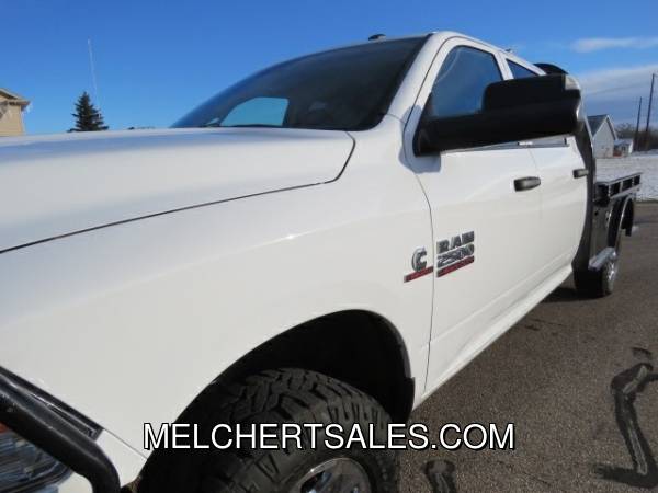 2017 DODGE RAM 2500 CREW DIESEL 4WD FLAT BED CM BED ONLY 35K - cars... for sale in Neenah, WI – photo 5