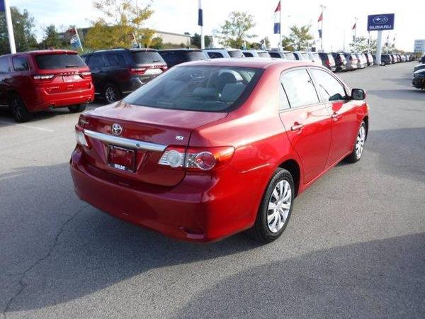 2013 Toyota Corolla sedan - Red for sale in Waukesha, WI – photo 6