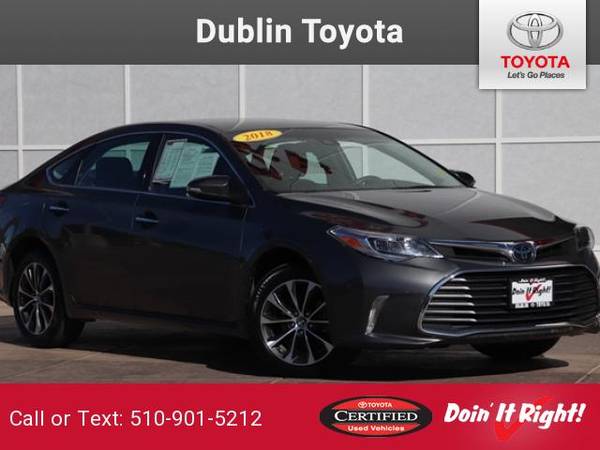 2018 Toyota Avalon sedan Dublin for sale in Dublin, CA