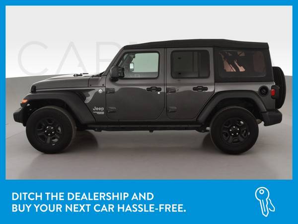 2019 Jeep Wrangler Unlimited Sport S Sport Utility 4D suv Gray for sale in Sausalito, CA – photo 4