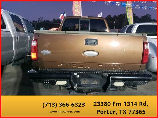 2011 Ford F350 Super Duty Crew Cab - Financing Available! for sale in Porter, TX – photo 14