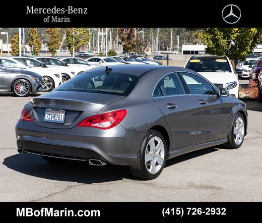 2016 Mercedes-Benz CLA250 Coupe -4P1656- Certified 28k miles for sale in San Rafael, CA – photo 3