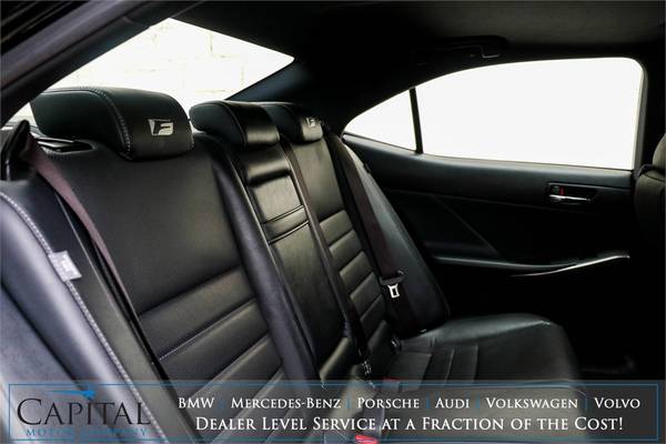 Incredible Stance! All-Wheel Drive Lexus IS250 F-SPORT w/LEDs, Nav,... for sale in Eau Claire, WI – photo 13