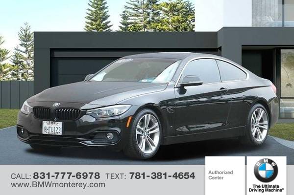 2019 BMW 4 Series 430i Coupe - - by dealer - vehicle for sale in Seaside, CA