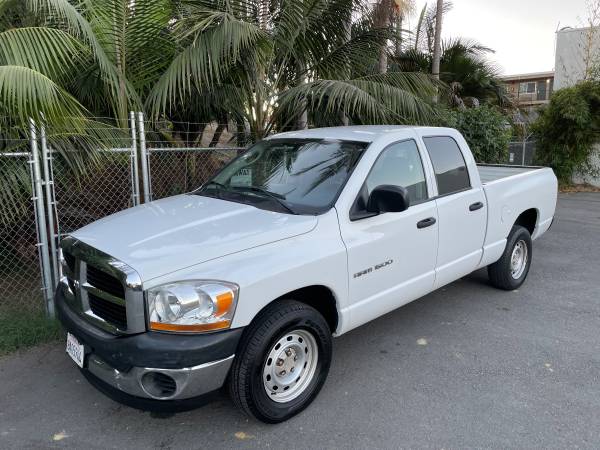 2006 DODGE RAM 1500 QUAD CAB ST 4D 6 1/4 FT,6 SPEED MANUAL,133K... for sale in San Diego, CA